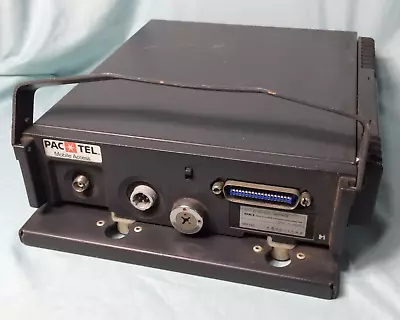 Vintage Pac-Tel Mobile Cellular Telephone Car Phone Base Unit Trunk Mounted OKI • $49.99