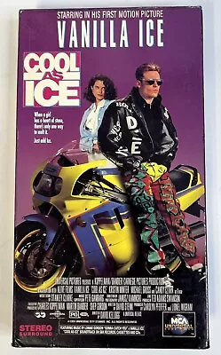 Vanilla Ice Cool As Ice VHS Movie 1991 Rare • $49