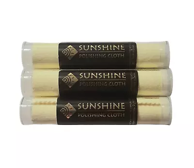 Sunshine Polishing Cloths Jewelry Cleaner In Tube Silver Brass Gold Copper • $20.97