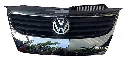 07 08 09 10 11 VOLKSWAGEN EOS Front Upper Bumper Grille Chrome Emblem • $294.99