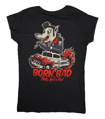 The Devil Brand [born Bad] Rockabella Rockabilly Kustom Kultur 666 T-shirt • $16.12