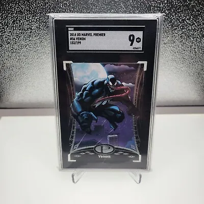 2014 UD Marvel Premier Venom #56 SGC 9 153/199 Rare Card • $299.99