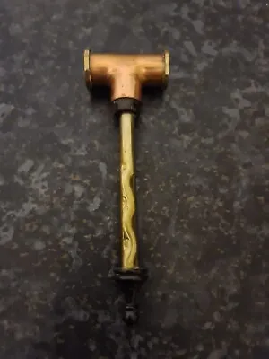 £8 • Buy Unusual Gavel With Coin Detail - Handmade?