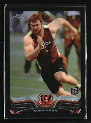 Margus Hunt 2013 Topps Chrome /299 #109 RC Football Card • $1.89