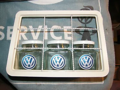 WHITE Storage Unit VW Type 2 Bay Window Camper Split Bus Caravan Motorhome T25 • $24.65