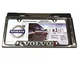 Genuine Volvo License Plate Frame Chrome Plated - 8640121 • $47.34