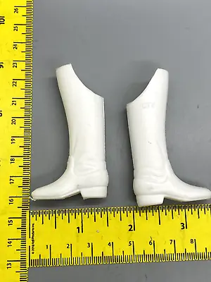 Mego Repro White Boots Feet WGSH DC Marvel World's Greatest SuperHero Fantastic • $5.99