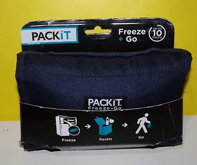 Packit Foldable Freezable Lunch Bag - Dark Blue - New Unused • $21.23