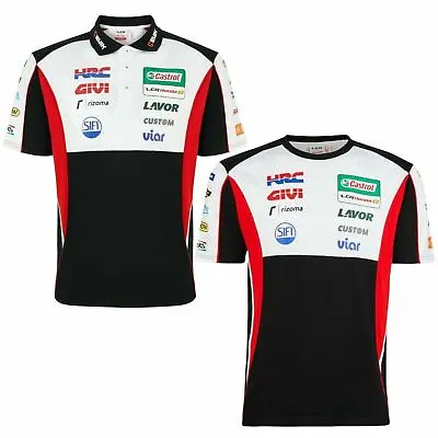 LCR Castrol Honda HRC MotoGP Racing Official Team Polo T Shirt Crutchlow Givi • £14.95