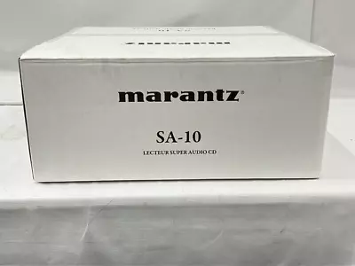 Marantz SA-10 SACD/CD Player Silver Gold Hi-Res Super Audio AC 100V New • $4371