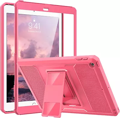 MoKo Case For IPad 9.7  Shockproof Built-in Screen Watermelon Red • $23.49