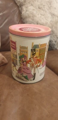 £4.99 • Buy Retro Vintage Cylindrical Rowntree Mackintosh Quality Street Chocolate Tin