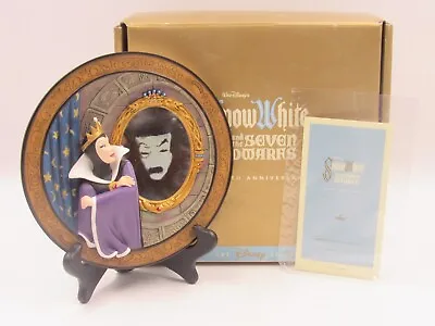 Disney Snow White  Magic Mirror On The Wall  Collectible 3D Limited Plate • $75