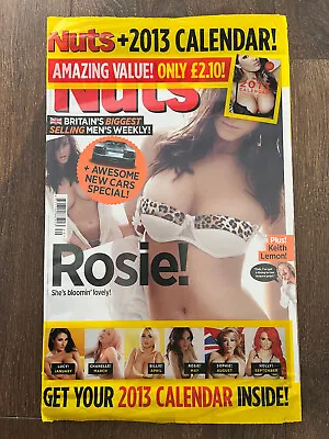 £39.99 • Buy 'Nuts' Magazine - 7 Dec 2012 - Rosie Jones ****SEALED & UNOPENED****