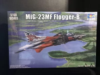 TRUMPETER 02854 MiG-23MF FLOGGER-B MODEL KIT-NIB-1/48 SCALE • $50.75