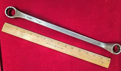 Billings Offset Box End Wrench L8034 1 11/16  & 7/8  Vintage Nice Shape. • $10