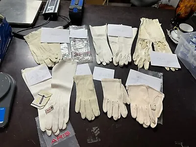 Vintage Ladies Gloves ARIS +  Lot Of 7 Pair Of Sz 7 Driving Leather Leather • $38.66