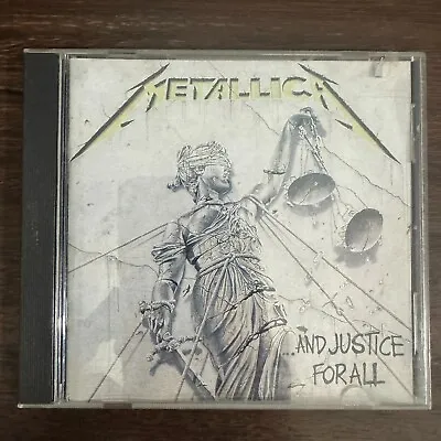 Metallica - ...and Justice For All (cd)  1988!!!  Rare!!!  Elektra 9 60812-2 • $19.99