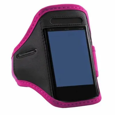 Gym Running Arm Band Sports Exercise Strap Holder Cover For Apple IPhone 4 4S UK • £6.83