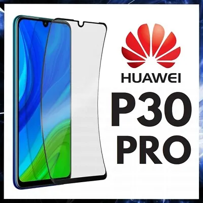 Film Glass Ceramic For Huawei P30 Pro IN Hydrogel Curved Flexible Black • $7.99