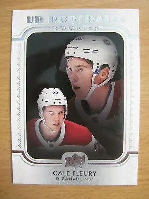 2019-20 Upper Deck Portraits Rookies #90 Cale Fleury Montreal Canadians • $1