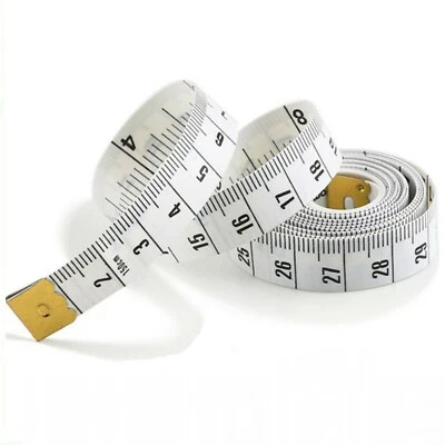 Body Measuring Tape Fabric Dressmakers Tailor Sewing Seamstress Diet Tape Ruler • £1.89