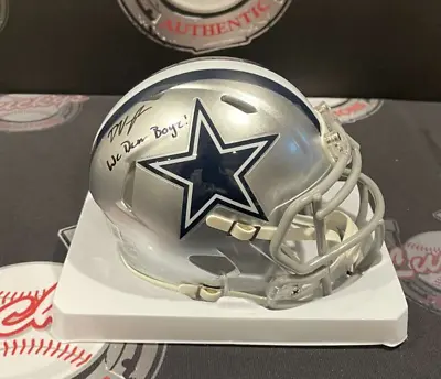 Deuce Vaughn Signed Auto Cowboys Speed Mini Helmet W/ We Dem Boyz! Insc. BAS COA • $64.99