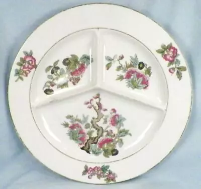 Indian Tree Portion Plate Union K Musterschutz Czechoslovakia Vintage 1920s • $39.99