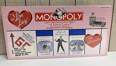 I Love Lucy Monopoly Game 50th Anniversary Collector’s Edition New Sealed. • $100