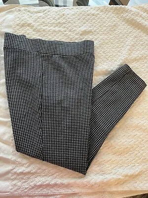 New Without Tag Loft Leggings Black And White Houndstooth Print Size PL • $9.99