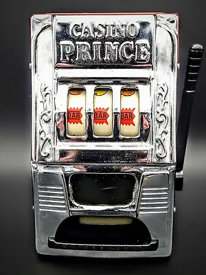 Vintage Waco Casino Prince Toy Coin Operated Bar Slot Machine - Tested & Working • $75