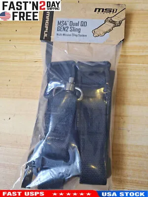 Magpul MS4 DUAL QD Multi-Mission 2 Point Sling MAG518 - Black-COYOTE-Green • $19.89