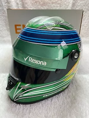 1/2 Scale Helmet Felipe Massa 2017 Williams FW40 *ABU DHABI GP 2017 - LAST RACE* • $326.78