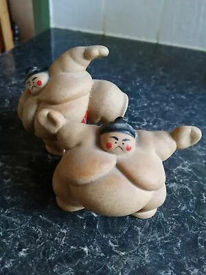 £22 • Buy Japanese SUMO Wrestler Figures - X 2