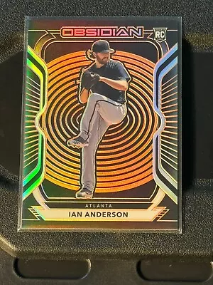 Ian Anderson 2021 Panini Obsidian Electric Etch Orange Rookie 12/28 Braves • $5.99