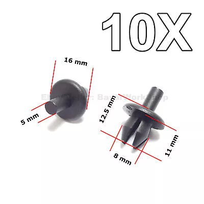 10X Expanding Fivets Fastening Clips For Opel Vauxhall Saab Fiat • $6.49