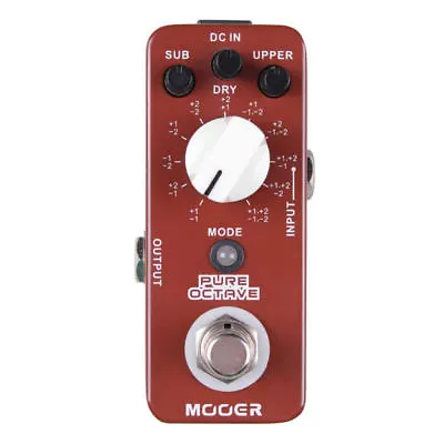 Mooer Pure Octave Octaver Micro Guitar Effects Pedal New • $57.50