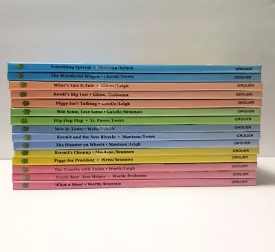 Lot Of 15 Jim Henson Muppets Childrens Books + 5 Muppet Babies Books • $40