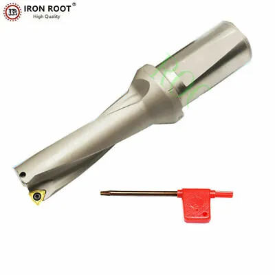 U Drill C32-4D30 WC05 CNC Tool Indexable Drill Bit  WCMX 050308 Insert+Wrench • $57.16