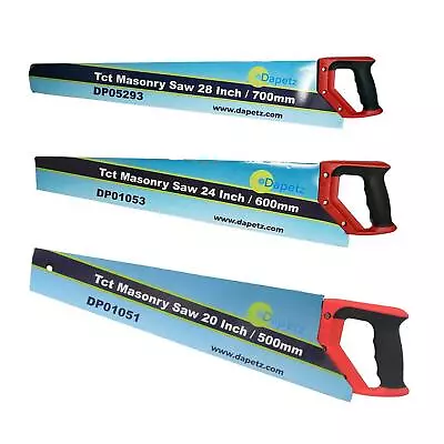 £16.99 • Buy TCT Masonry Saw 20  24  28  For Cutting Concrete Breeze Block Cement Brick Slate