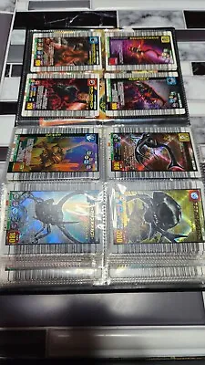  Lot Of 102 SEGA MUSHIKING The King Of Beetles Trading Card Arcade Game Binder • $150