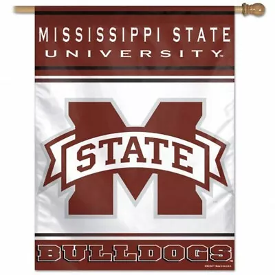 Mississippi State Bulldogs 28 X40  Vertical House Flag Banner • $24.99