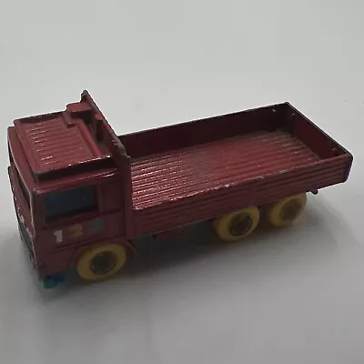 1984 Matchbox Volvo Truck Straight Truck Red 1:90 Scale China • $4.99