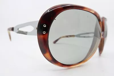 Vintage 60s Polaroid Steel Racing Sunglasses Made In The UK Men's Medium DEADLY • £15