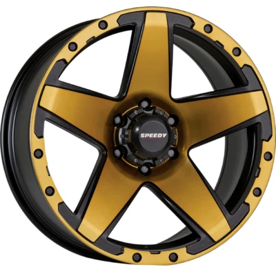$550 • Buy 18  Speedy Sandstorm Gold Wheels Suit 4x4 Ranger Hilux BT50 Triton
