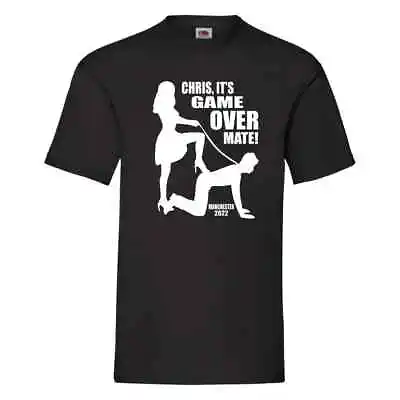 Personalised Stag Party T-Shirts  It's Game Over  Hen Stag Do Tops Stag Weekend • £9.89