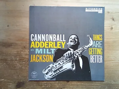 Cannonball Adderley Milt Jackson Things Are Getting Better Vinyl Record RSLP286 • £15