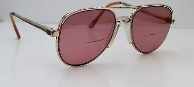 Vintage American Optical AO OC900A Gold Pilot Metal Sunglasses USA FRAMES ONLY • $56.42