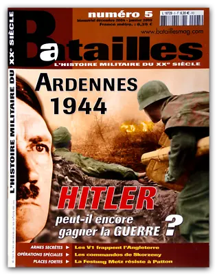 Ardennes 44 Hitler Can Win The War V1 Metz Battles Magazine #5 • £6.39
