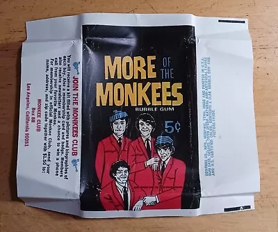 1967 Donruss   MORE Of The MONKEES  5 Cent Wrapper-REPRINT • $8.99